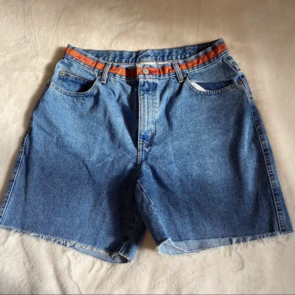 Vintage High Waisted Denim Shorts
